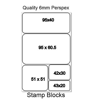 Acrylic Stamp Blocks Kit
